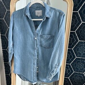 Denim Blue Men's Shirt